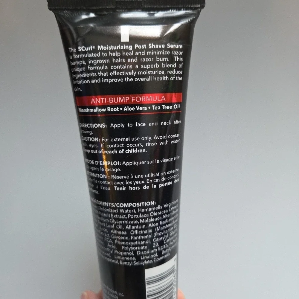 Lusters S Curl Anti Bump Moisturizing Post Shave 4.75 oz NEW‎